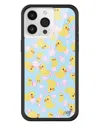 Wildflower What The Duck Iphone Case In Blue