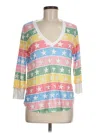 Wildfox 3/4 Sleeve T-shirt In Multi