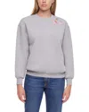 Wildfox Après Ski Charlie Oversized Fit Sweatshirt In Gray
