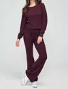 Wildfox Baggy Beach Top In Fig Set In Maroon