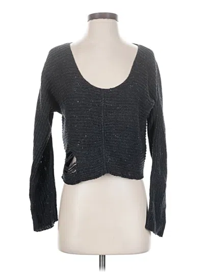 Pre-owned Wildfox Cardigan Sweater In Gray