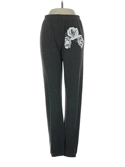 Pre-owned Wildfox Casual Pants In Gray