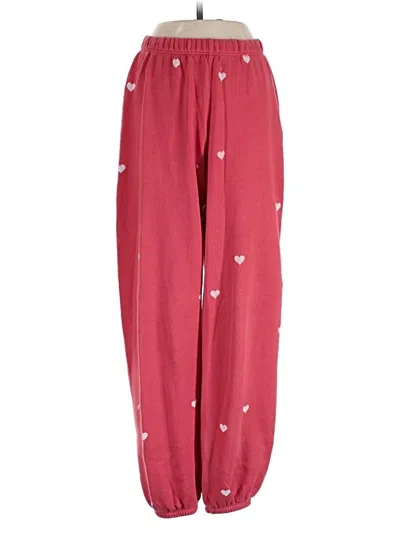 Pre-owned Wildfox Casual Pants In Red