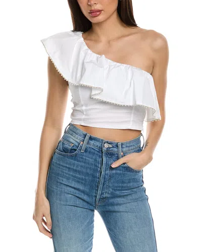Wildfox Davenay Top In White