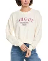Wildfox Drinking Team Elysee Sweatshirt In Gray