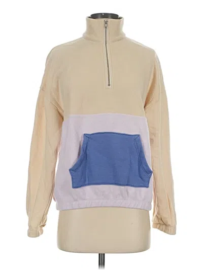 Pre-owned Wildfox Fleece Jacket In Tan