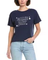 Wildfox Game Day Jamie T-shirt In Blue