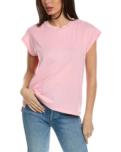 Wildfox Helena Muscle T-shirt In Pink