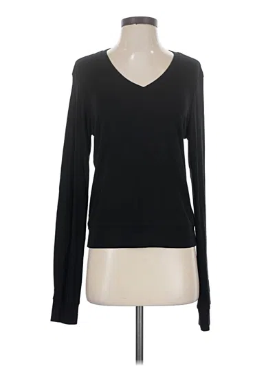 Pre-owned Wildfox Long Sleeve T-shirt In Black