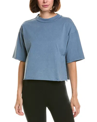Wildfox Maeve Washed T-shirt In Blue