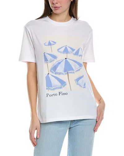 Wildfox Porto Fino T-shirt In White