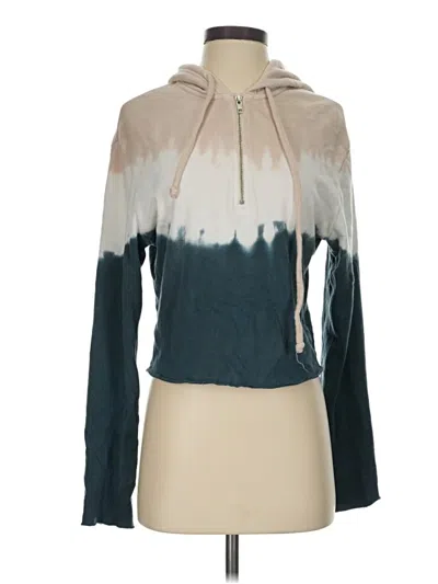 Pre-owned Wildfox Pullover Hoodie In Teal