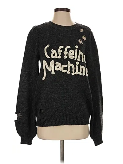Pre-owned Wildfox Pullover Sweater In Black