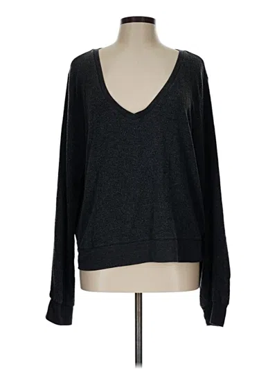 Pre-owned Wildfox Pullover Sweater In Black