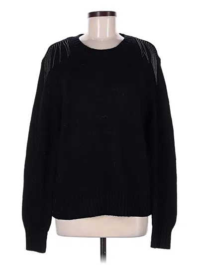 Pre-owned Wildfox Pullover Sweater In Black
