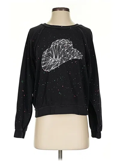 Pre-owned Wildfox Pullover Sweater In Black