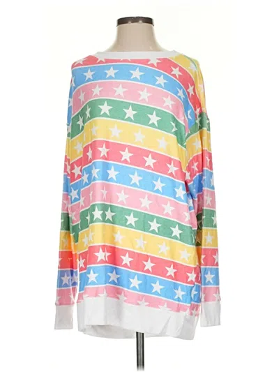 Wildfox Pullover Sweater In Multi