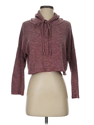 Pre-owned Wildfox Pullover Sweater In Burgundy