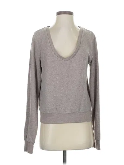Pre-owned Wildfox Pullover Sweater In Gray