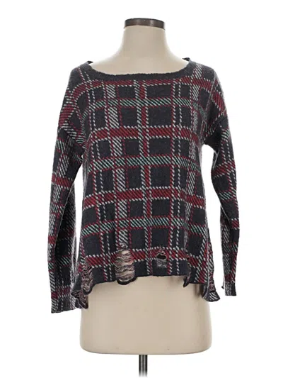 Pre-owned Wildfox Pullover Sweater In Gray