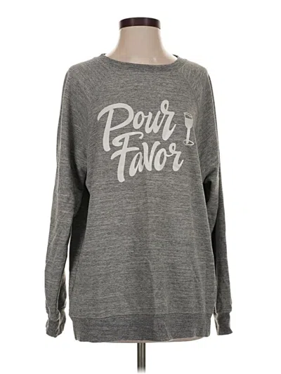 Pre-owned Wildfox Pullover Sweater In Gray