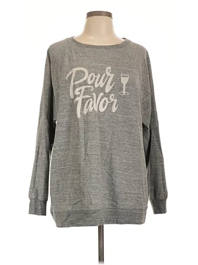 Pre-owned Wildfox Pullover Sweater In Gray