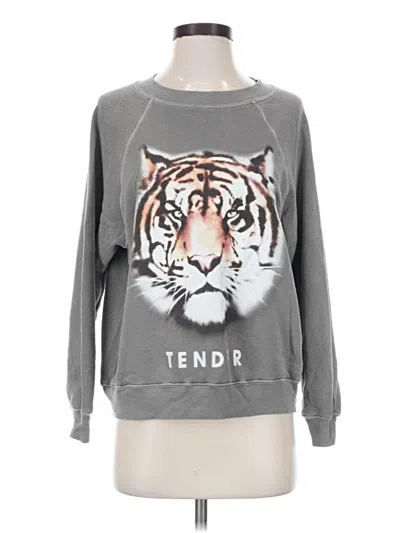 Pre-owned Wildfox Pullover Sweater In Gray