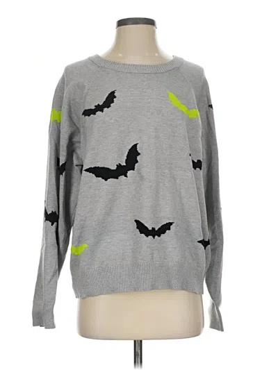 Pre-owned Wildfox Pullover Sweater In Gray
