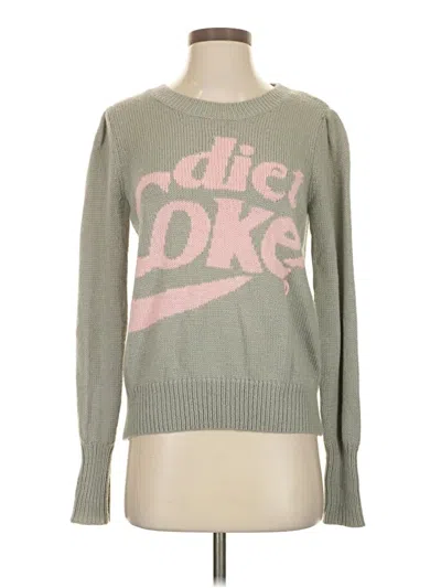 Pre-owned Wildfox Pullover Sweater In Green