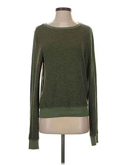 Pre-owned Wildfox Pullover Sweater In Green