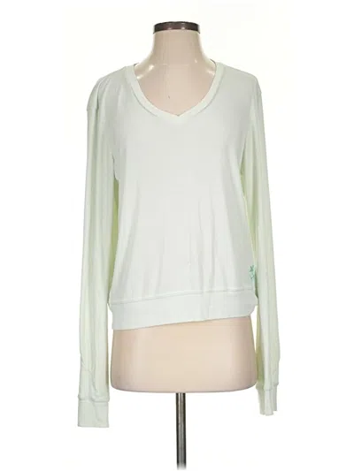 Pre-owned Wildfox Pullover Sweater In Green