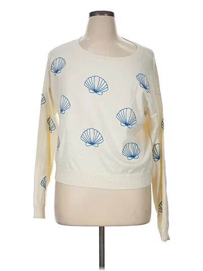 Pre-owned Wildfox Pullover Sweater In Ivory