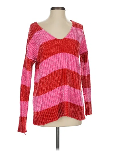 Pre-owned Wildfox Pullover Sweater In Pink