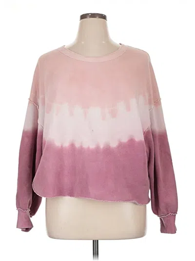 Pre-owned Wildfox Pullover Sweater In Pink
