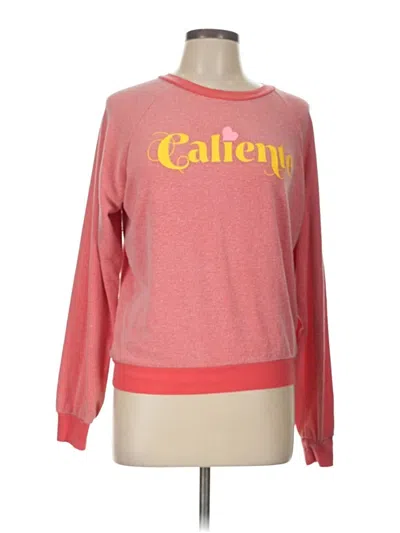 Pre-owned Wildfox Pullover Sweater In Red
