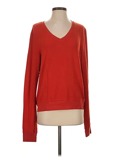 Pre-owned Wildfox Pullover Sweater In Red