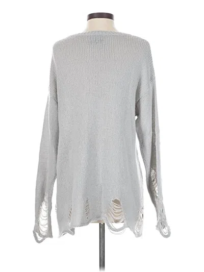 Pre-owned Wildfox Pullover Sweater In Silver