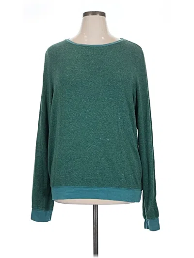 Pre-owned Wildfox Pullover Sweater In Teal