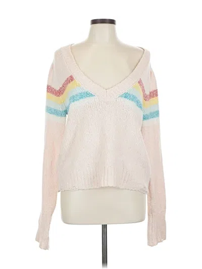 Pre-owned Wildfox Pullover Sweater In White