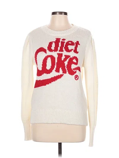 Pre-owned Wildfox Pullover Sweater In White