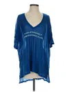 Wildfox Short Sleeve T-shirt In Blue