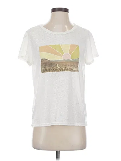 Pre-owned Wildfox Short Sleeve T-shirt In White