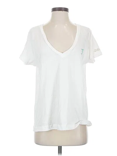 Pre-owned Wildfox Short Sleeve T-shirt In White