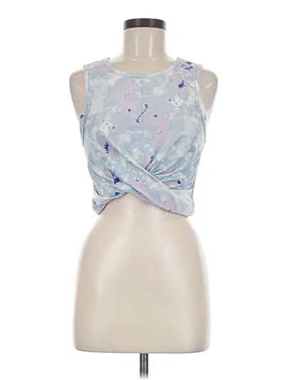 Pre-owned Wildfox Sleeveless Top Blue Halter Neckline Tops