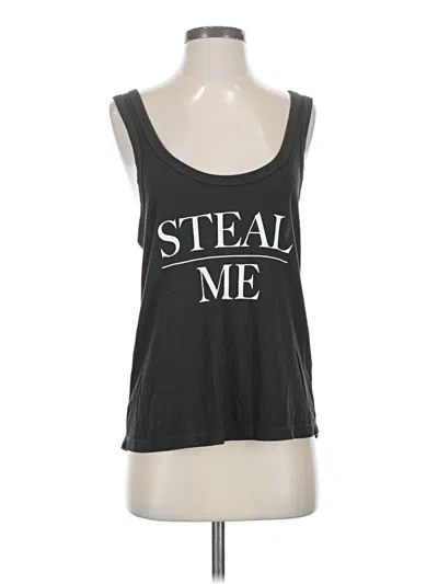 Pre-owned Wildfox Sleeveless T-shirt In Black