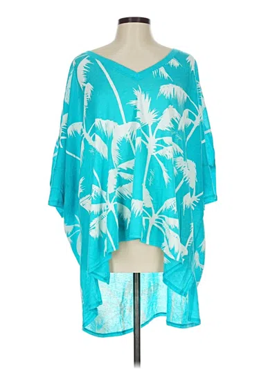 Pre-owned Wildfox Sleeveless T-shirt In Blue