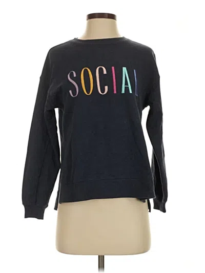 Pre-owned Wildfox Sweatshirt In Black