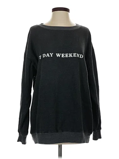 Pre-owned Wildfox Sweatshirt In Black