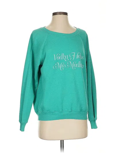 Pre-owned Wildfox Sweatshirt In Blue
