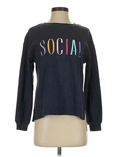 Pre-owned Wildfox Sweatshirt In Blue